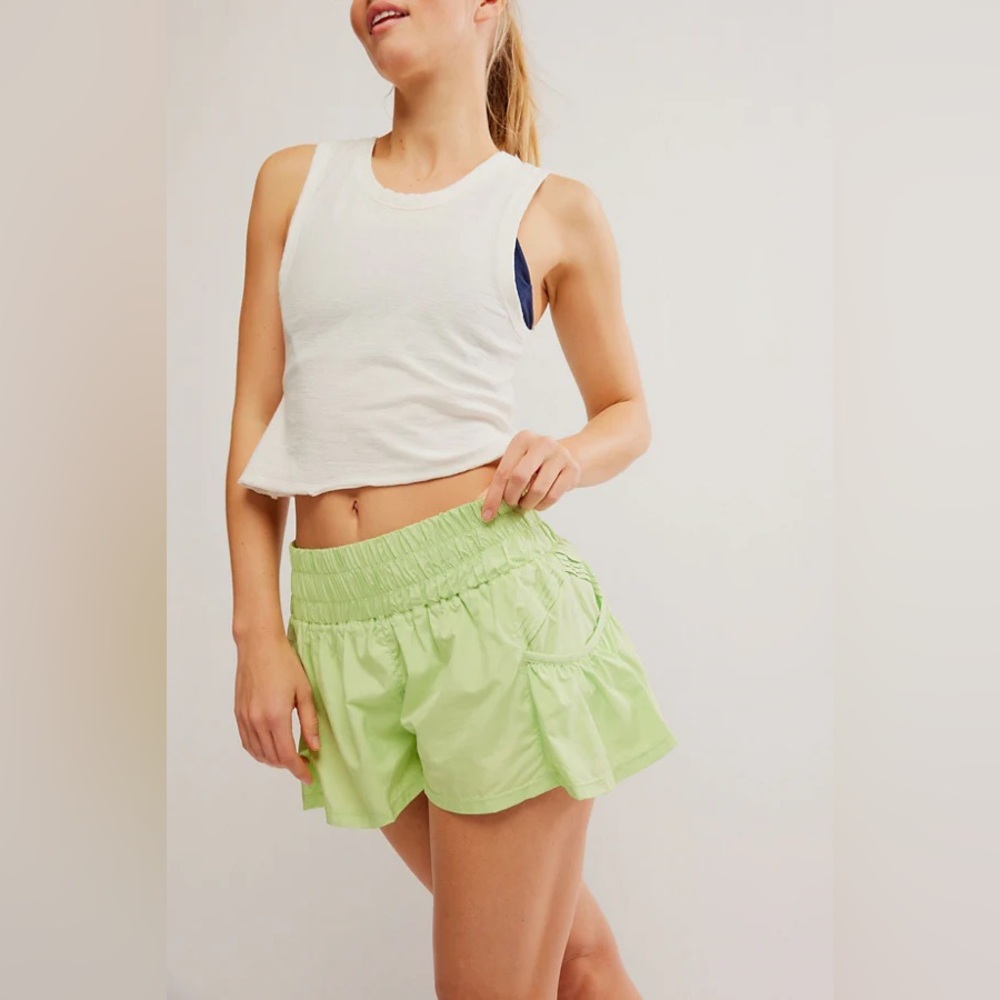 Free People Movement Get Your Flirt On Shorts Size M - Lightning Line